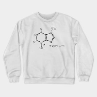 Chocolate molecule Crewneck Sweatshirt